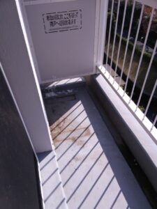 N邸　作業後写真　ベランダ