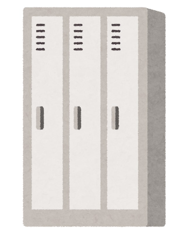 金属製廃棄物（ロッカー）